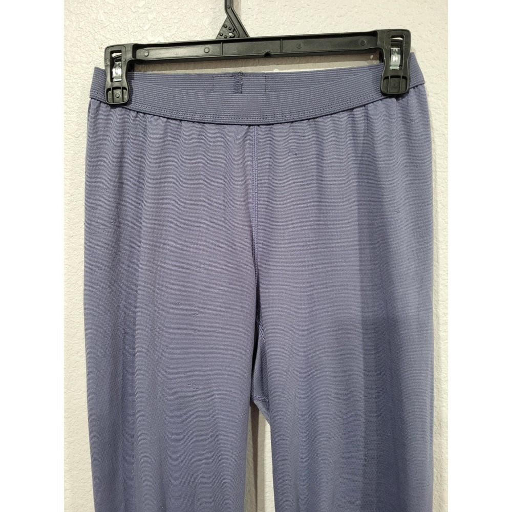 Patagonia Capilene Base Layer Leggings Blue Womens Small Made in USA Pants #10 - Picture 2 of 8